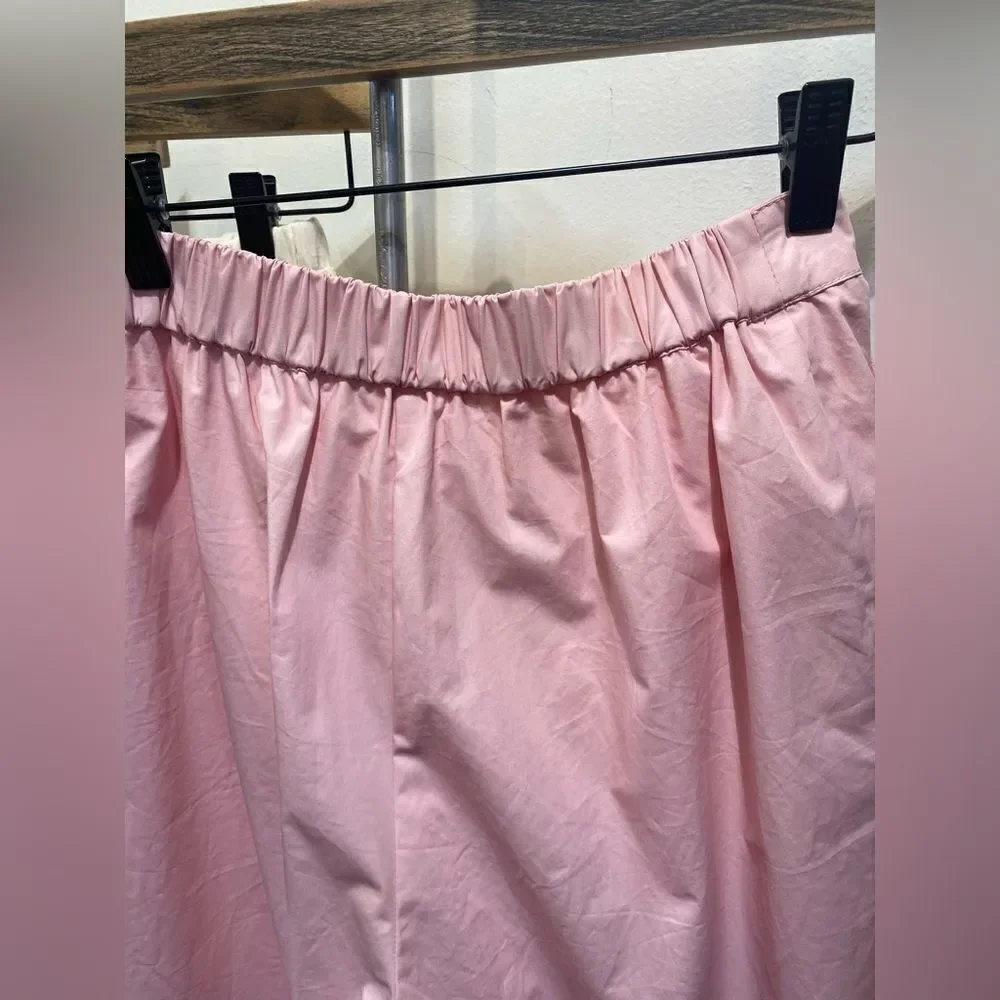 HERSY baby pink straight pants NEW